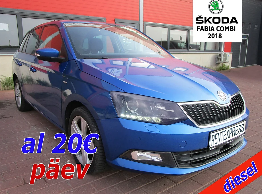 eestvaade esilehele hinna ja logoga ja diesel